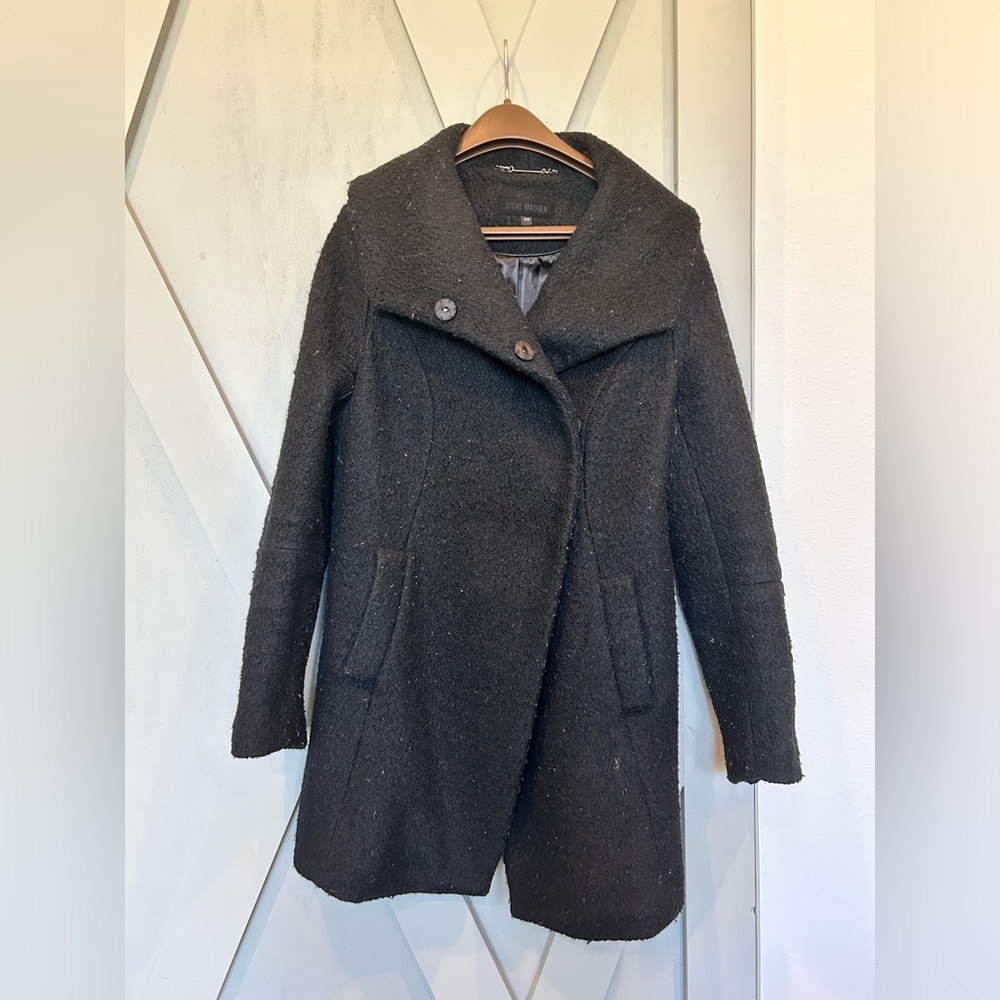 Steve Madden Medium Black Coat